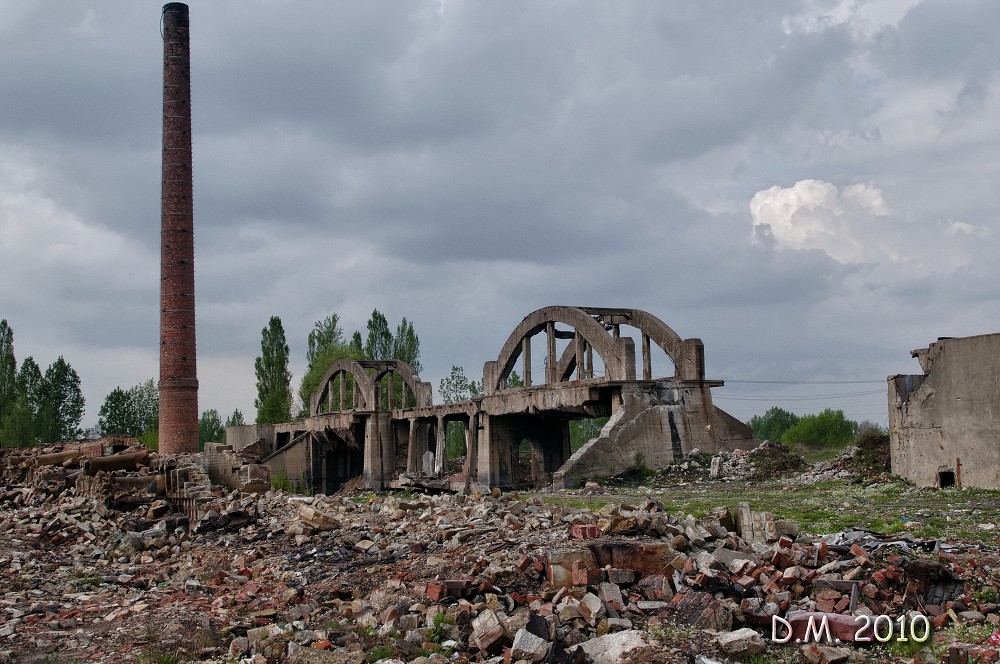 Ruiny Huty Utehmann w Katowicach - Szopienicach