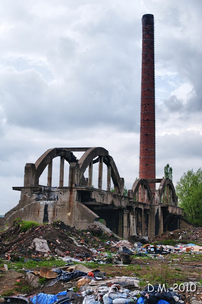 Ruiny Huty Utehmann w Katowicach - Szopienicach